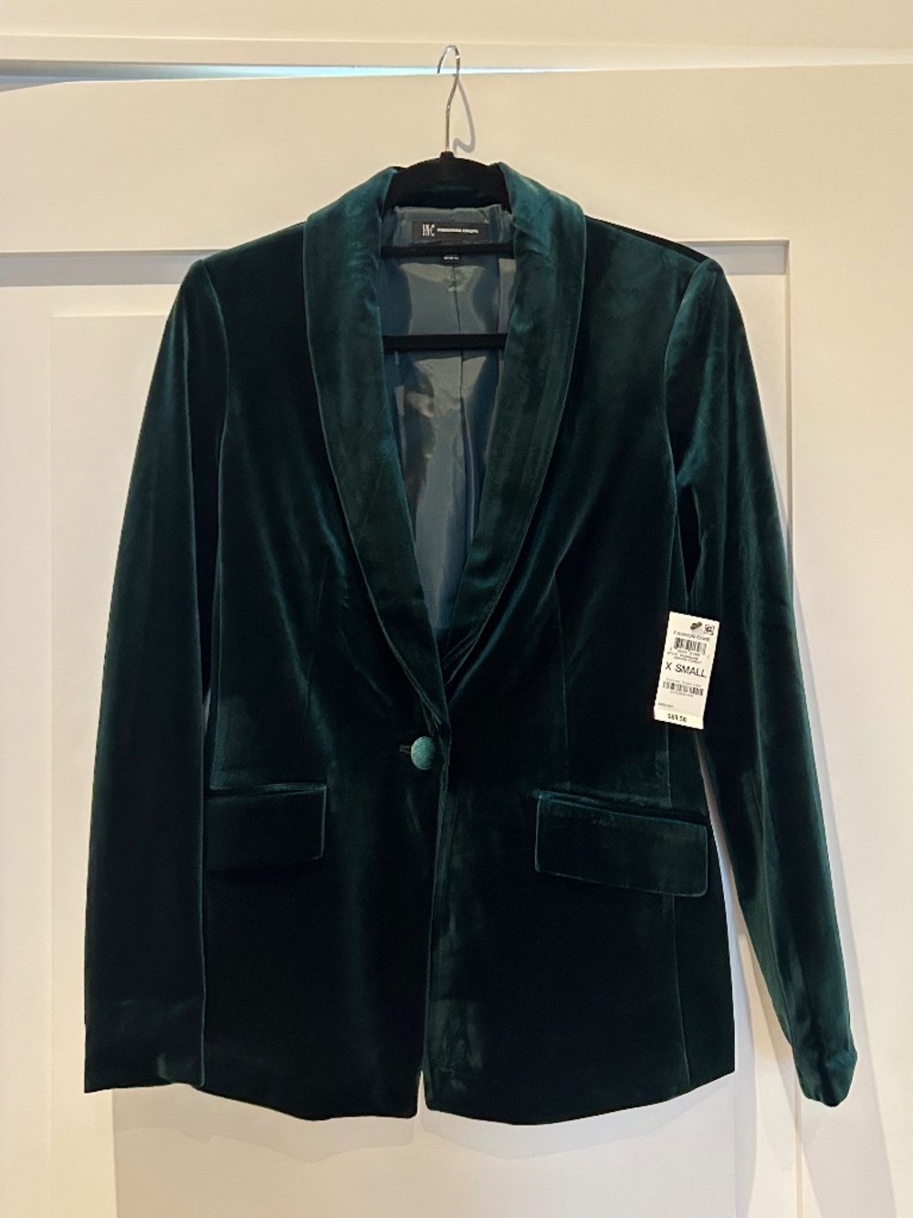 Blazer, International Concepts (INC), size XS, forest green